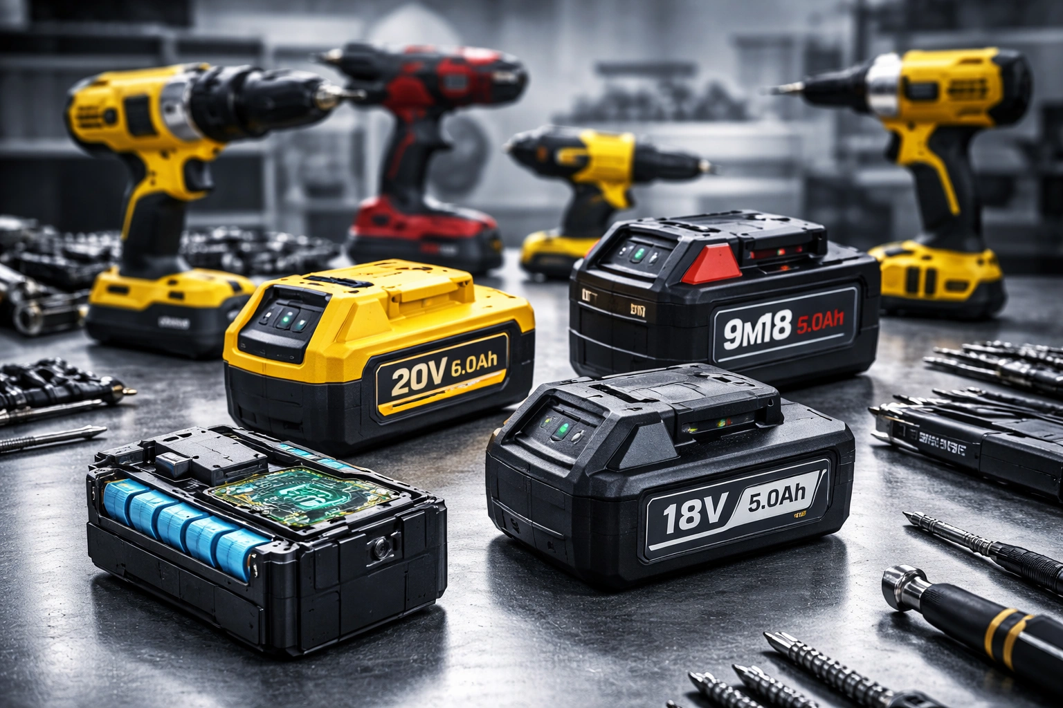 Производство аккумуляторов для электроинструмента