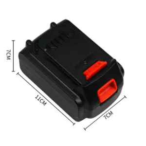 Подходит для литиевых аккумуляторных отверток, сверл и батарей LBXR20 производства Black & Decker на 18 В и 20 В