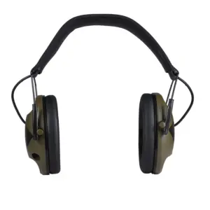 Тактические стрелковые наушники со встроенным аккумулятором и шумоподавлением