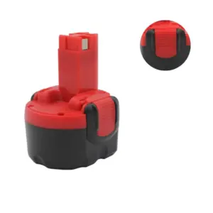 Совместим с перезаряжаемыми никель-металлгидридными аккумуляторами Bosch 9,6 В BAT048 и BAT049 для электрических дрелей