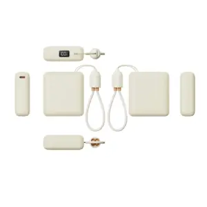 Портативный внешний аккумулятор емкостью 10000 мАч со светодиодным дисплеем