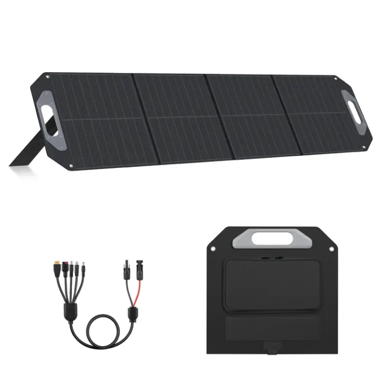 Портативная солнечная панель мощностью 100 Вт