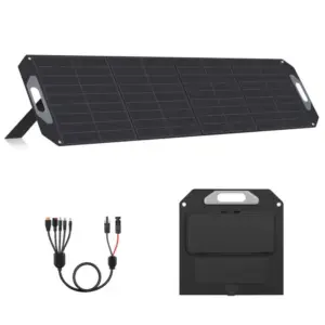 Складная портативная солнечная панель мощностью 120 Вт с КПД 25%