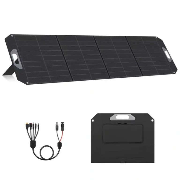 Складная портативная солнечная панель мощностью 200 Вт