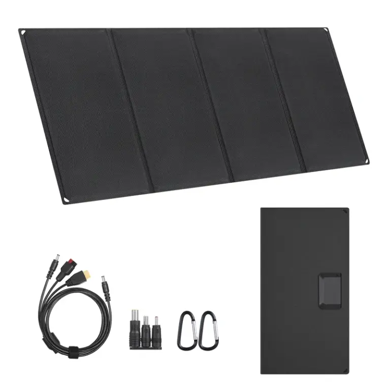 Портативная солнечная панель мощностью 60 Вт с выходом постоянного тока