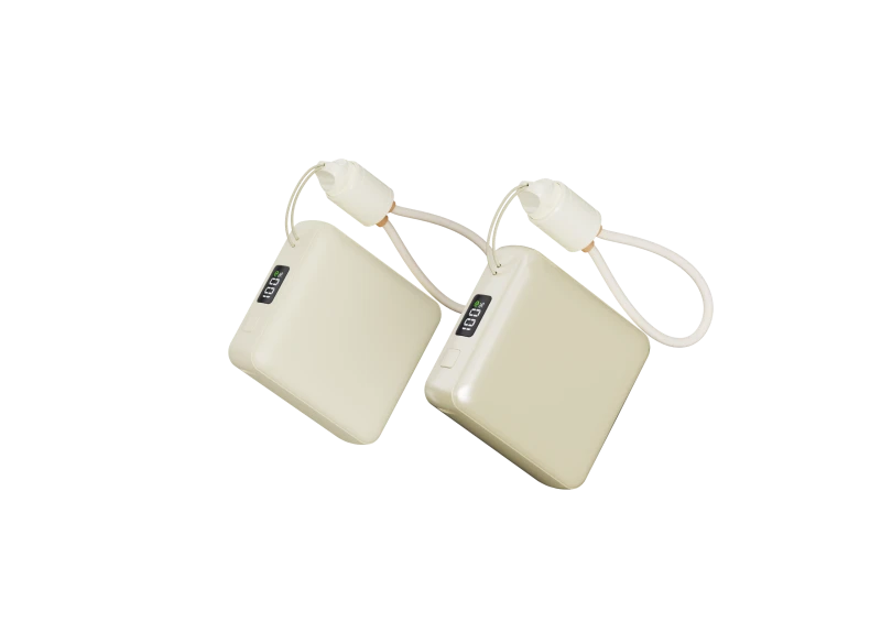 Портативный внешний аккумулятор емкостью 10000 мАч со светодиодным дисплеем