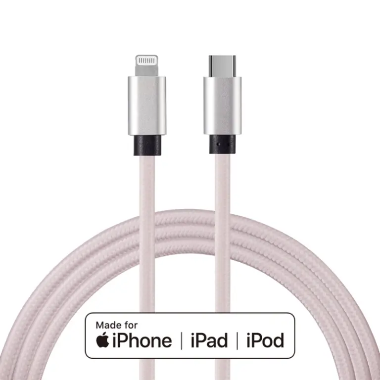 Зарядный кабель Type C — iOS 8Pin сертифицированный MFi