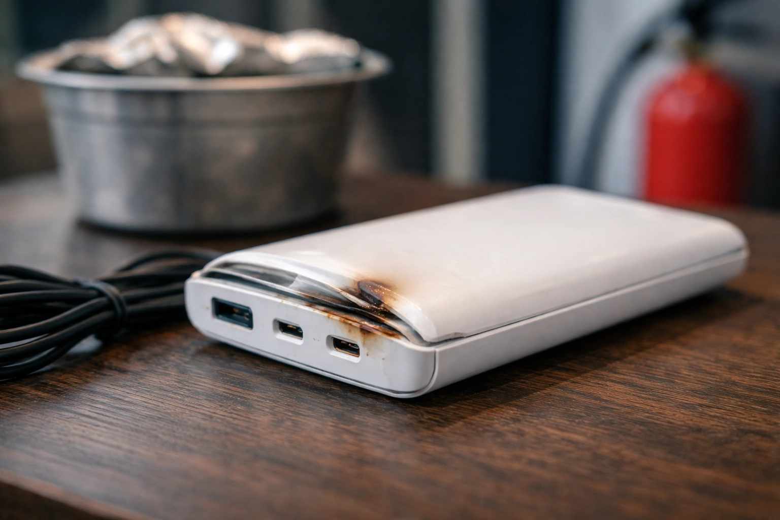 что делать если вздулся аккумулятор у повербанка