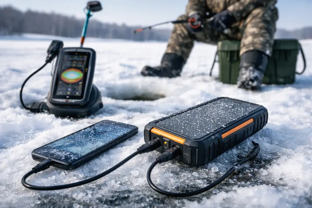лучший внешний аккумулятор для зимней рыбалки