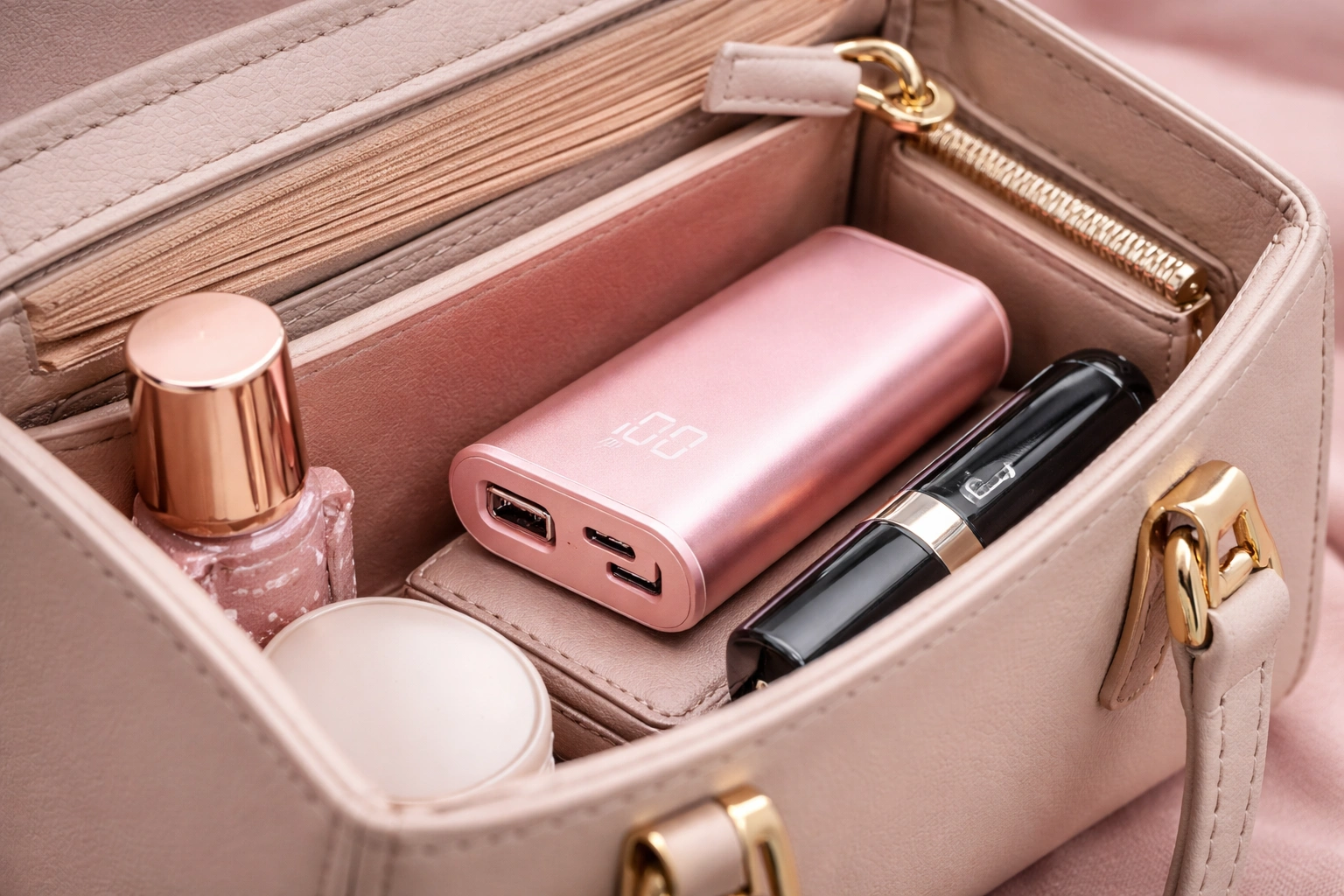 маленький повербанк для женской сумки