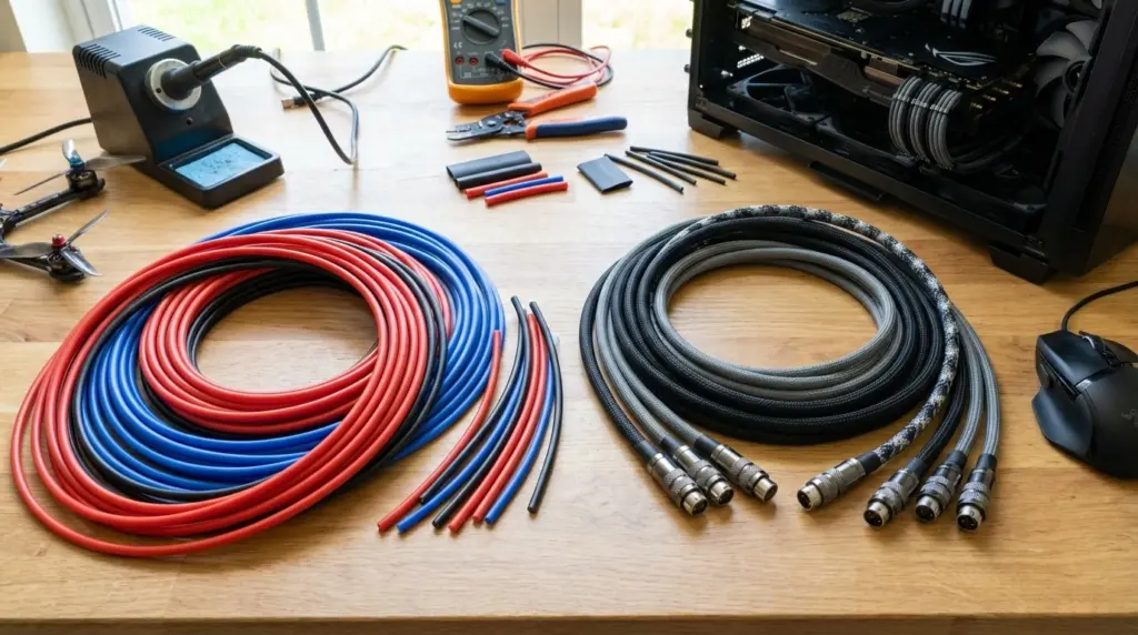 кабель силиконовый или в нейлоновой оплетке что лучше