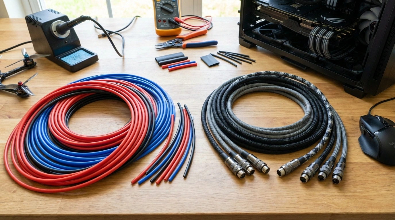 кабель силиконовый или в нейлоновой оплетке что лучше