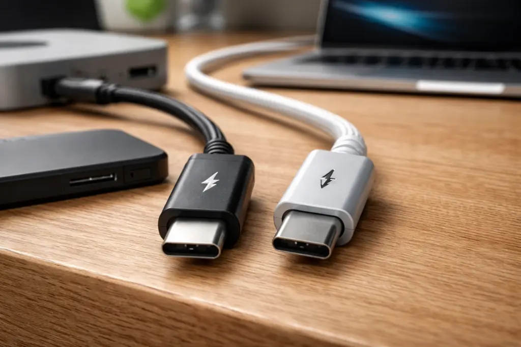отличия кабеля thunderbolt от type-c