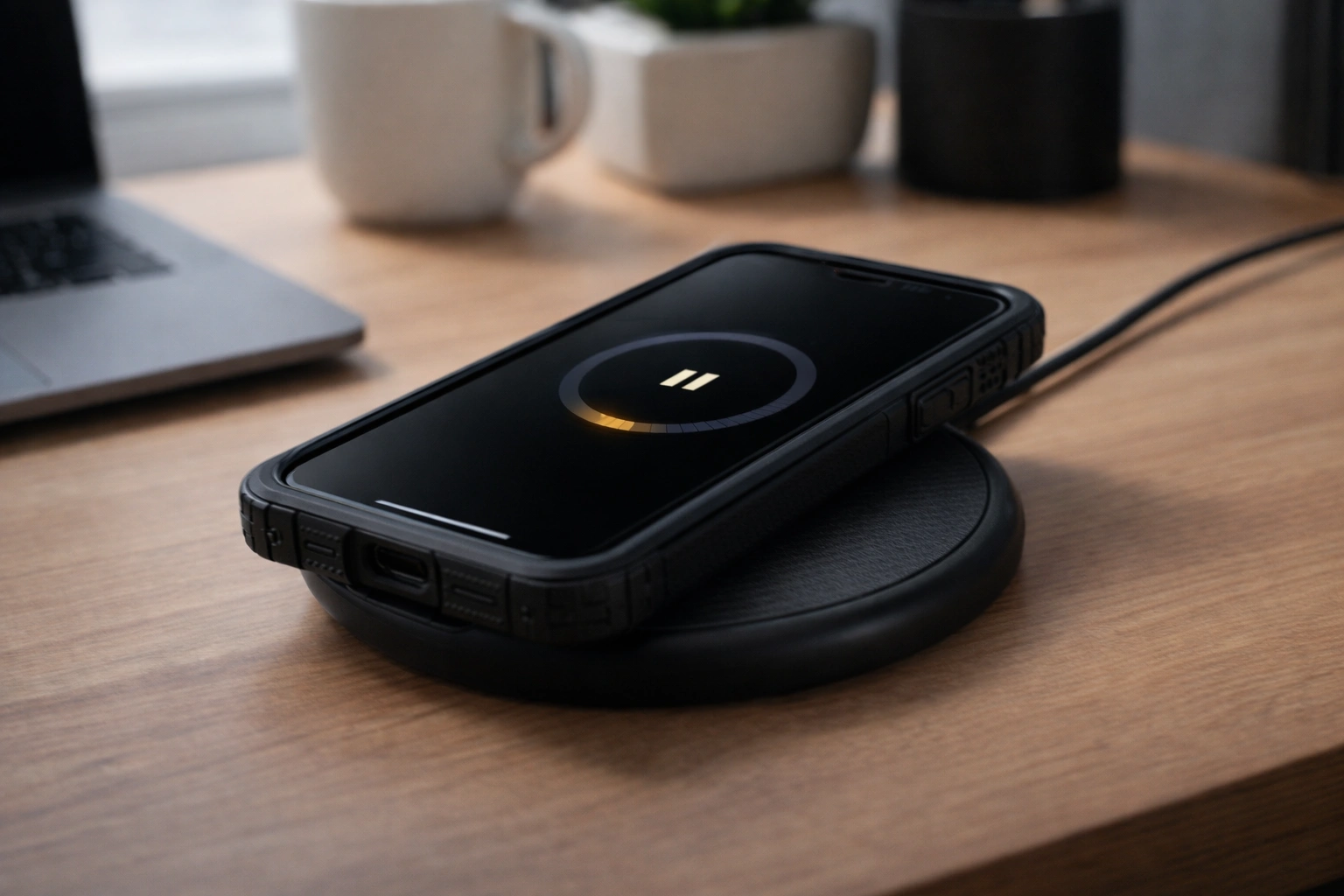 почему беспроводная зарядка ставит на паузу