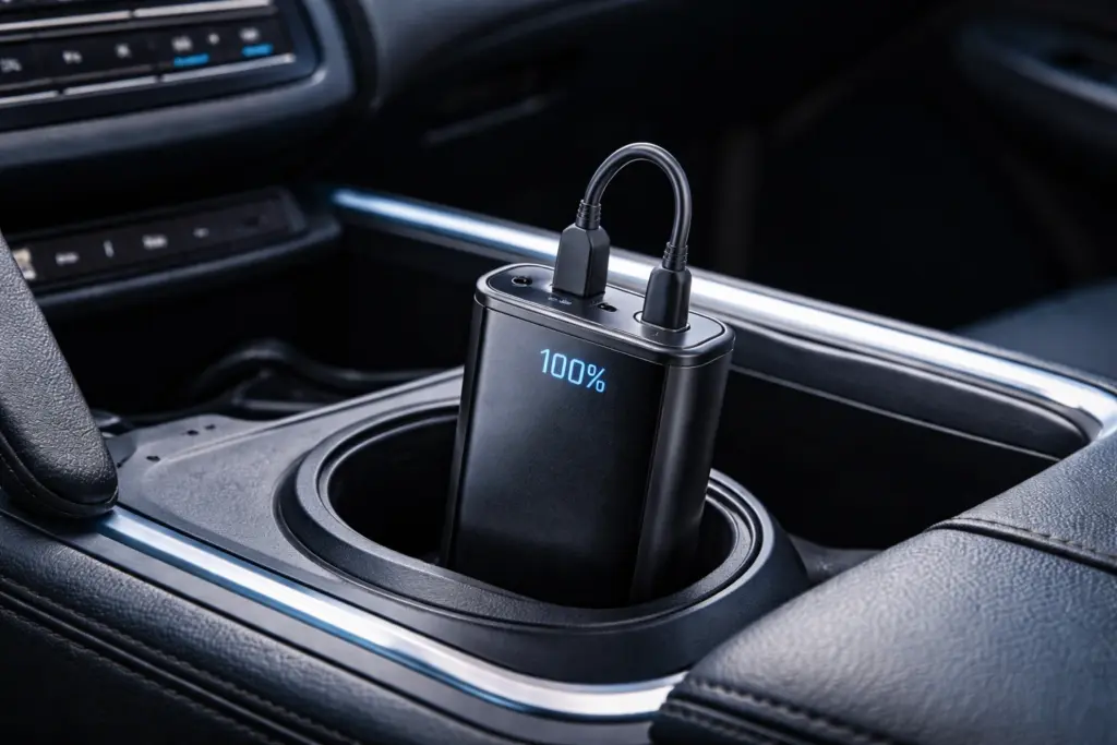 портативное зарядное устройство для смартфона в машину