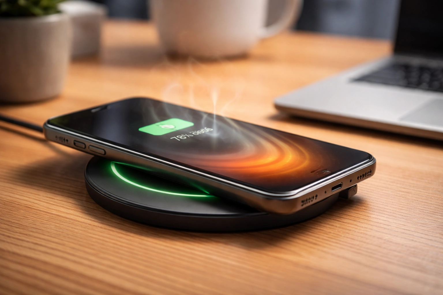 уменьшает ли беспроводная зарядка срок службы батареи