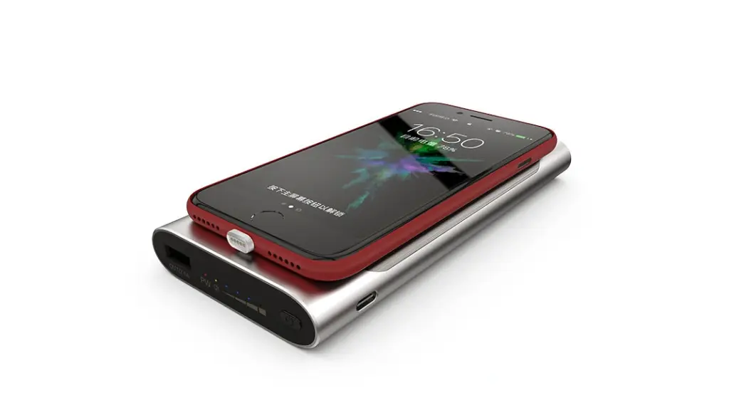 внешний аккумулятор с беспроводной зарядкой