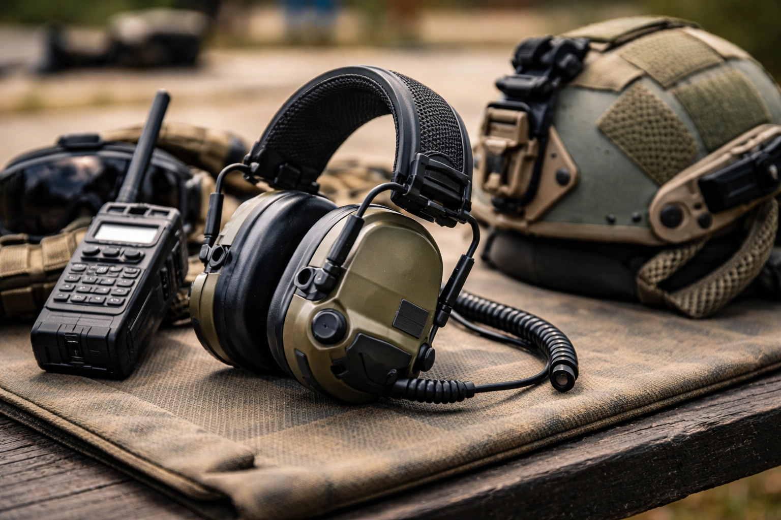 активные тактические наушники