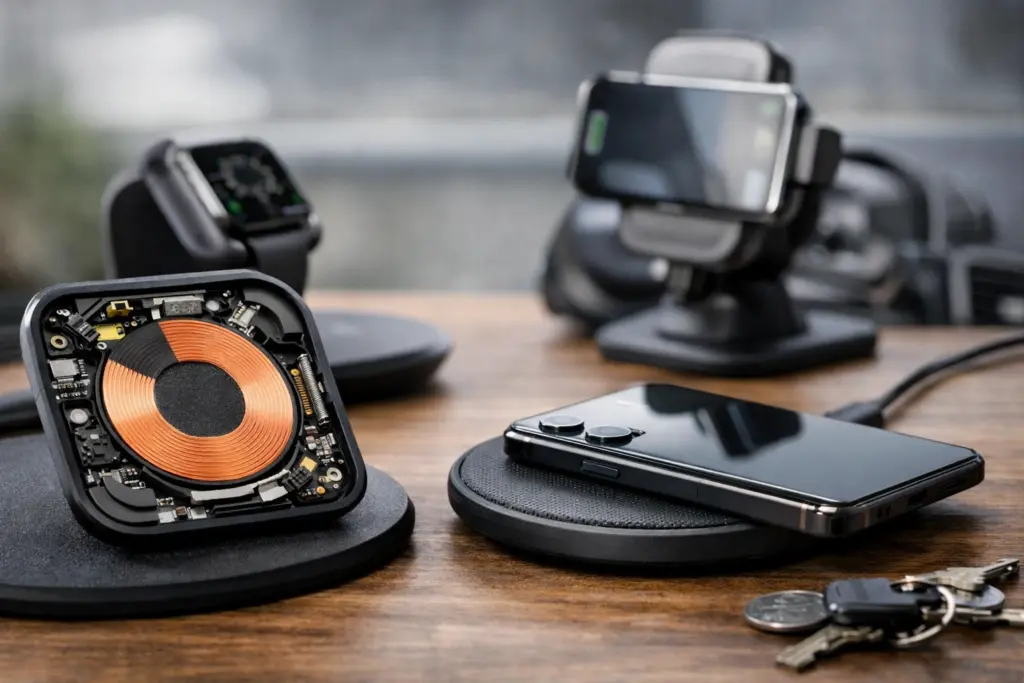 беспроводная зарядка как работает​