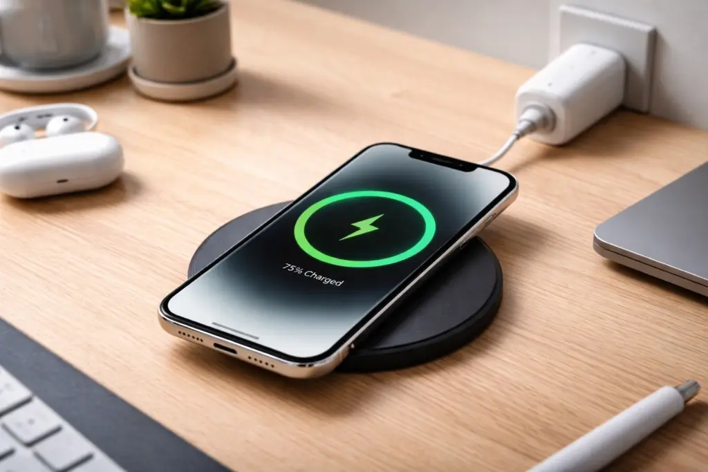 как пользоваться беспроводной зарядкой