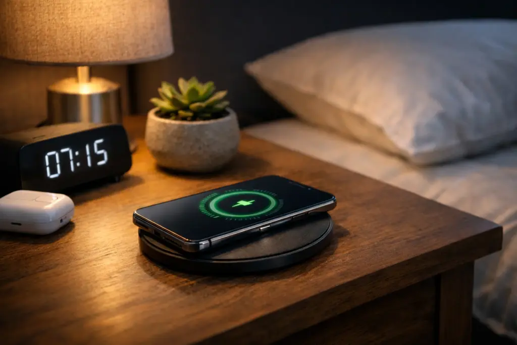 как работает беспроводная зарядка